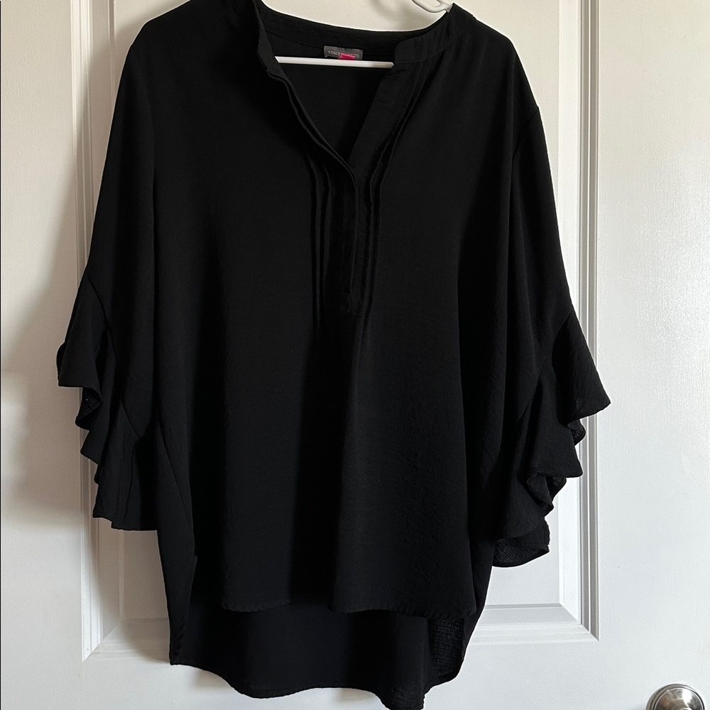 Vince Camuto Ruffle Sleeve Blouse